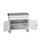 gereedschapswagen 980x1050x600mm linoleum 2 laden+kast RAL7035+RAL7035
