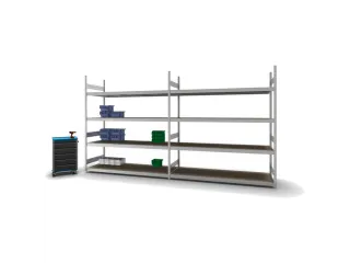 breedvakstelling,grondveld,HxBxD 2500x2320x835mm,vakl. 350kg - 3