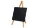 Securit Tafelkrijtbord Mini 3-poot Teak 24x15cm