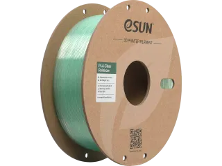eSUN 3D printer Filament PLA-Clear 1,75mm Cyaan Crystal 1kg - 1