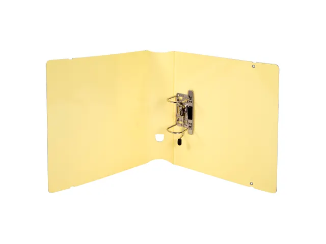 CLASSEUR À LEVIER AQUAREL PREM'TOUCH - DOS ARRONDI 80MM - A4 - Jaune