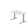 In hoogte verstelbaar bureau,HxBxD 680-850x1200x800mm,blad wit