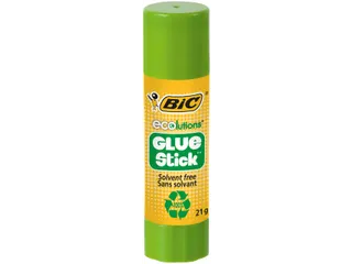 Lijmstift Bic ecolutions 21gr doos à 12+8 gratis - 2