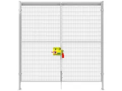 Dubbele Draaideur Veiligheidshek B 1600mm Deurhoogte 1400 Mm