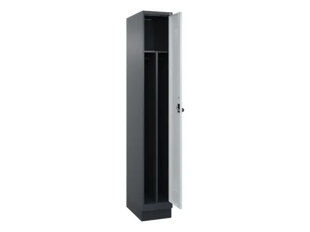 locker voor scheiding van kleding,HxBxD 1950x300x500mm,1vak