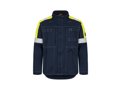 Tranemo 5736 FR/AST jas, blauw/geel, maat 2XL, per stuk