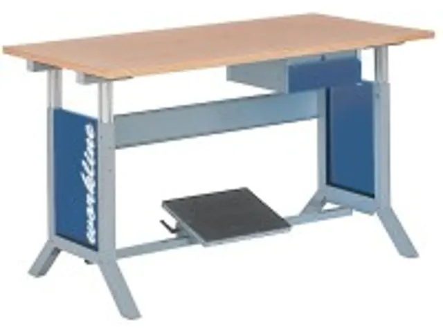 Poste De Travail Table De Base Hxlxp 735 À 1100X1500X750Mm Multiplis