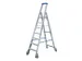 Verrijdbare Boktrap Aluminium L 2 46M 7Treden