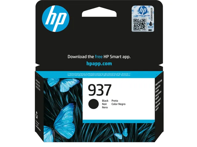 Inktcartridge HP 4S6W5NE 937 zwart