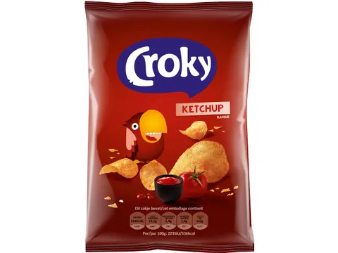 Croky chips KETCHUP zak van 100 gr