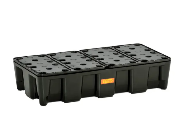 PE-opvangbak,v. kleinemballage,opvangvol. 35l,HxBxD 180x800x400mm
