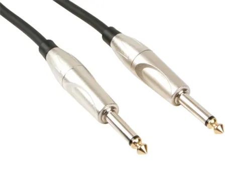 Patchkabel - Jack 6.35mm Mannelijk Naar Jack 6.35mm Mannelijk - Mono