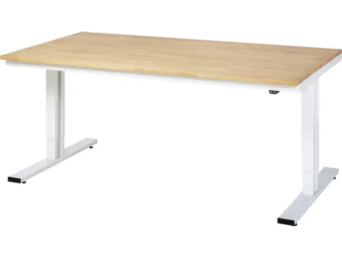 Werkbank elektrisch hoogte verstelbaar 720-1120x2000x1000mm beukblad