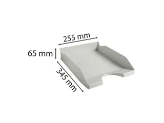 ECOTRAY Brievenbak Office grijs - 3