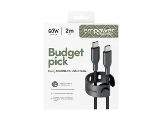 PanzerGlass empower by Racing 60W USB-C to USB-C Cable | USB 2.0 - 6
