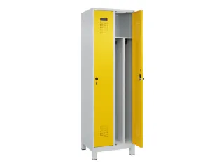 locker voor scheiding van kleding,HxBxD 1950x600x500mm,2vak - 1