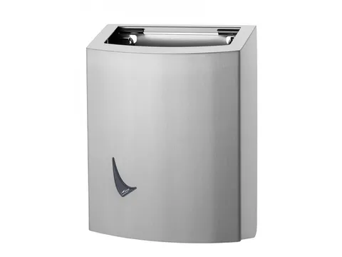 Afvalbak Open 9 Liter RVS anti-fingerprint coating