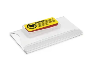 Naambadge 40x75 mm met magneet place and hold - 2