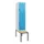 Dubbeldekse dekenkist,HxBxD 1950x400x815mm,1x2vak.,vak B 400mm