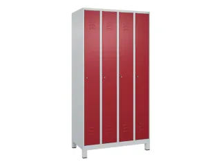 locker,HxBxD 1950x1000x500mm,4vak,vak B 250mm,cil.-slot,voeten - 1