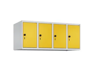 opzetkast,v. locker,4vak.,vak B 300mm,HxBxD 500x1200x500mm - 2