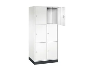 grootvolume-lockersysteem,HxBxD 1950x820x600mm,2x3vakken,cil.-slot - 1