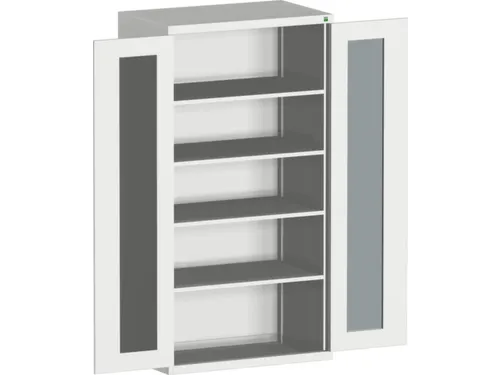 systeemkast,HxBxD 2000x1050x650mm,4xStalen bodem,5-punts sluitsysteem