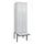 Z-garderobekast,HxBxD 2120x600x815mm,2vak,vak B 300mm,cil.-slot