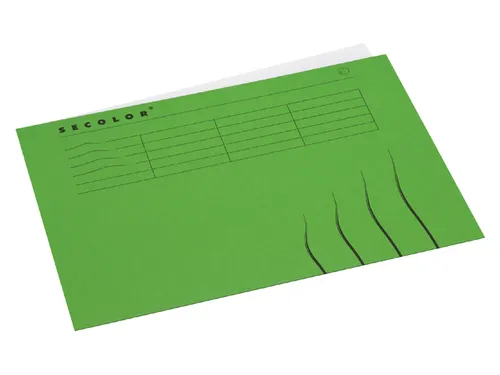 Vouwmap Secolor A4 Groen