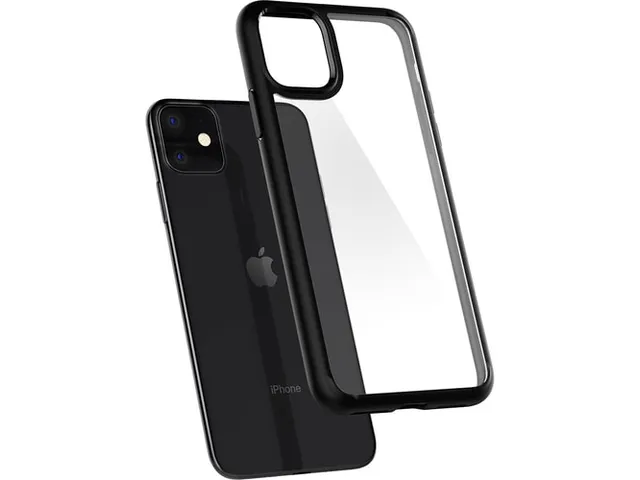 Spigen Case 077CS27234 iPhone 11 Pro Ultra Hybrid Mat Zwart
