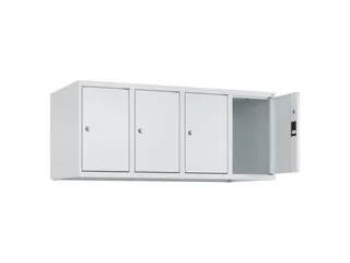 opzetkast,v. locker,4vak.,vak B 300mm,HxBxD 500x1200x500mm,vleugeldeur - 2