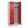 locker voor scheiding van kleding,HxBxD 1950x800x500mm,2vak