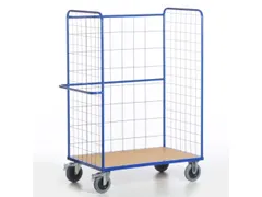 etagewagen,draagverm. 600kg,laadvl. LxB 1000x700mm,houtetage,RAL5010