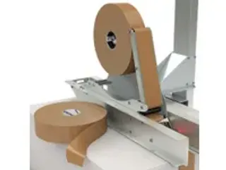 OUTLET Machine verpakkingstape PP/rubber bruin 50mmx1000m 28 µm 6 rol - 2