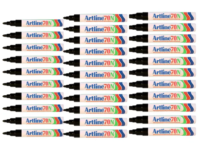 Viltstift Artline 70 rond 1.5mm zwart Voordeelbundel