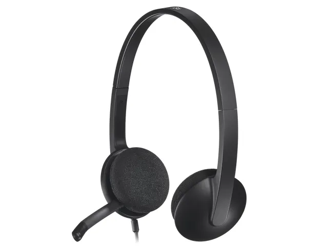 Headset Logitech H340 On Ear zwart