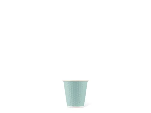 Beker porselein Les Artistes Paris 180ml siliconen grip pastel blauw