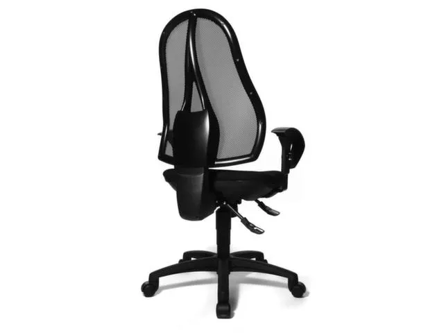 chaise de bureau pivotante,Mécan. synchrone,a. accoudoirs