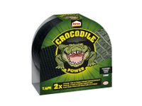 Plakband Pattex Crocodile Power Tape 50mmx20m zwart