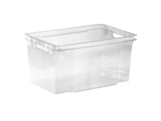 Crownest Opbergbox 50 Liter Transparant - 1
