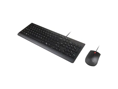 Lenovo 4X31R64404 Toetsenbord en Muis Bedraad, USB, AZERTY