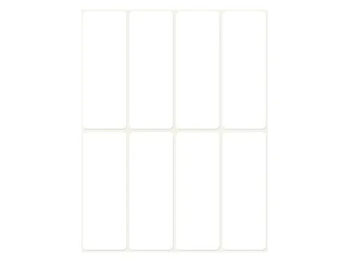 Etiket Avery Zweckform 3079 50x19mm wit 48 stuks