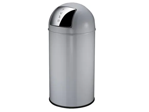 Afvalbak Pushcan 40 Liter Grijs