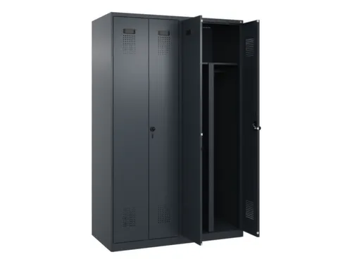 PBM-locker,HxBxD 1850x1200x500mm,4vak,vak B 300mm,draaigrendel