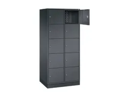 grootvolume-lockersysteem,HxBxD 1950x820x600mm,2x5vakken,cil.-slot