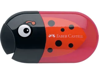 puntenslijper en gum Faber-Castell diermotieven 18 stuks - 2