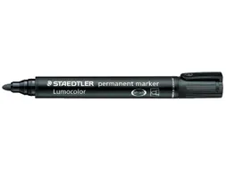 Viltstift Staedtler 352 Lumocolor rond zwart 2mm