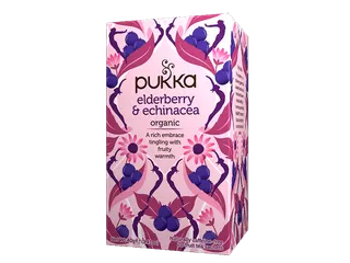 Thee Pukka elderberry en echinacea 20 zakjes - 1