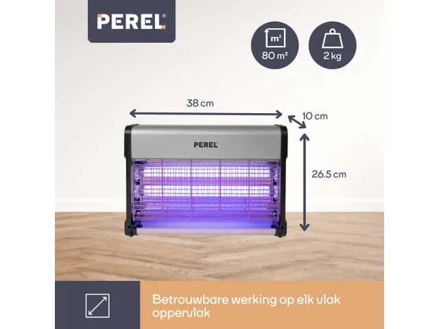 Elektrische Insectenverdelger - 2x10W