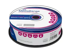 Media Range CD-R 80min 700MB 52x 25 stuks